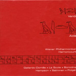 Giuseppe Verdi, Wiener Philharmoniker, Nikolaus Harnoncourt, Cristina Gallardo-Domâs, Vincenzo La Scola, Olga Borodina, Thomas Hampson, Matti Salminen (2), László Polgár - Aida-0