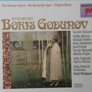 Modest Mussorgsky - Nicolai Ghiaurov, Stefka Mineva, Michail Svetlev, Boris Martinovich, Joseph Frank (2), Nicola Ghiuselev, Mincho Popov, Sofia National Opera Chorus, Sofia Festival Orchestra, Emil Tchakarov - Boris Godunov-0