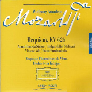 Wolfgang Amadeus Mozart - Anna Tomowa-Sintow • Helga Müller-Molinari • Vinson Cole • Paata Burchuladze, Wiener Singverein, Wiener Philharmoniker • Herbert von Karajan - Requiem-0