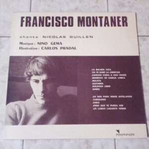Francisco Montaner - Chante Nicolas Guillen-0