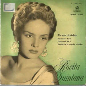 Rosita Quintana - Tu Me Olvidas -0