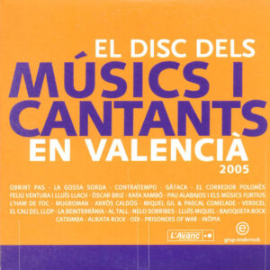Various - El Disc Dels Músics I Cantants En Valencià-0