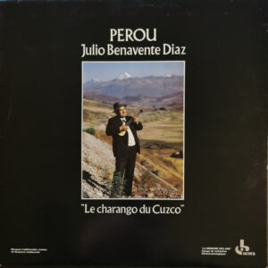Julio Benavente Diaz - Perou: Le Charango Du Cuzco-0