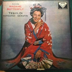 Giacomo Puccini : Renata Tebaldi, Carlo Bergonzi, Tullio Serafin, Coro dell'Accademia Nazionale di Santa Cecilia - Madame Butterfly-0