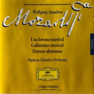 Wolfgang Amadeus Mozart, Orpheus Chamber Orchestra - Una Broma Musical - Galimatías Musical - Danzas Alemanas-0