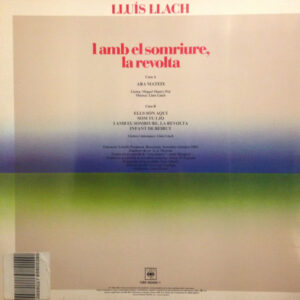 Lluis Llach - I Amb El Somriure, La Revolta-0