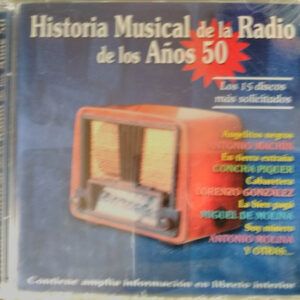 Various - Historia Musical De La Radio De Los Años 50-0