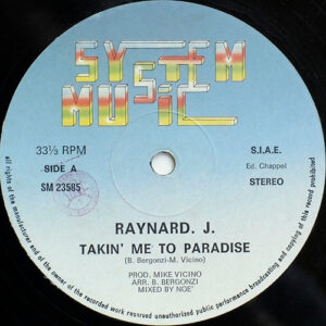 Raynard J. - Takin' Me To Paradise-0