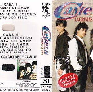 Camela - Lagrimas De Amor-0