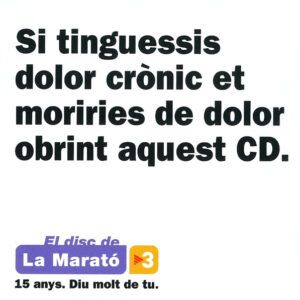 Various - El Disc De La Marató 2006 - Dolor Crònic-0