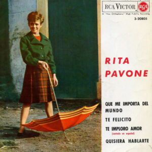 Rita Pavone - Que Me Importa Del Mundo-0