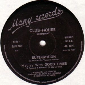 Club House - Superstition Medley With Good Times-0