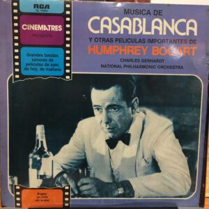 Charles Gerhardt, National Philharmonic Orchestra - Musica de "Casablanca" Y Otras Peliculas Importantes De Humphrey Bogart-0