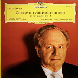 Ludwig van Beethoven - Wilhelm Kempff, Berliner Philharmoniker, Ferdinand Leitner - Concerto Nº 1 Pour Piano Et Orchestre En Ut Majeur, Op. 15-0