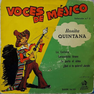 Rosita Quintana - Voces De Méjico (Selección Nº 2)-0