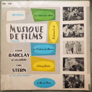 Eddie Barclay Et Son Orchestre, Emil Stern - Musique De Films Volume 4-0