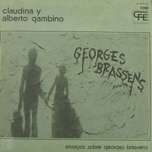 Claudina Y Alberto Gambino - Ensayos Sobre Georges Brassens-0