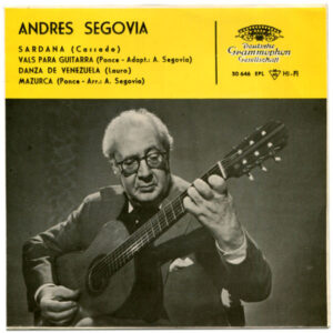 Andrés Segovia - Sardana / Vals Para Guitarra / Danza De Venezuela / Mazurca-0