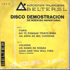 Various - Disco Demostración De Nuestro Repertorio-0