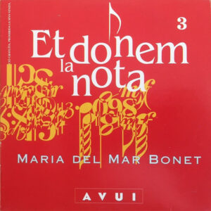 Maria Del Mar Bonet - Et Donem La Nota-0
