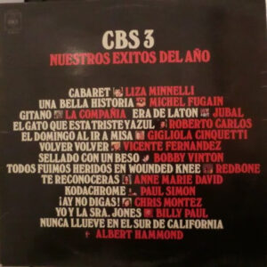 Various - CBS 3 - Nuestros Exitos Del Año-0