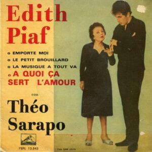 Edith Piaf Con Théo Sarapo - A Quoi Ça Sert L'amour-0