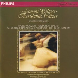 Johann Strauss Jr., Wiener Volksopernorchester, Franz Bauer-Theussl - Famous Waltzes - Berühmte Walzer-0