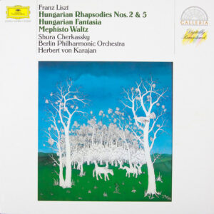 Franz Liszt, Shura Cherkassky, Berliner Philharmoniker, Herbert Von Karajan - Hungarian Rhapsodies Nos. 2 & 5 / Hungarian Fantasia / Mephisto Waltz-0