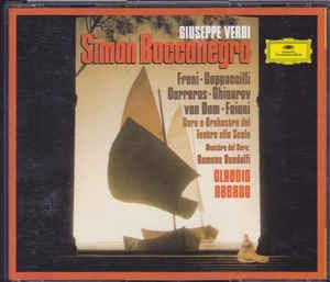 Giuseppe Verdi - Mirella Freni, Piero Cappuccilli, José Carreras, Nicolai Ghiaurov, José van Dam, Giovanni Foiani, Coro Del Teatro Alla Scala E Orchestra Del Teatro Alla Scala, Claudio Abbado - Simon Boccanegra-0