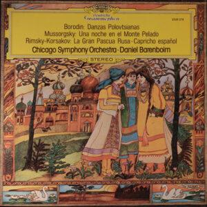 Alexander Borodin / Modest Mussorgsky / Nikolai Rimsky-Korsakov, Chicago Symphony Orchestra · Daniel Barenboim - Danzas Polovtsianas / Una Noche En El Monte Pelado / La Gran Pascua Rusa · Capricho Español-0
