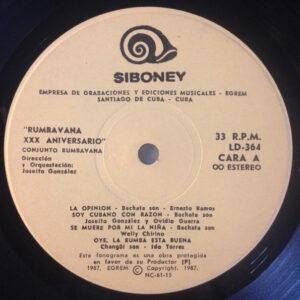 Conjunto Rumbavana - Treinta Aniversario-0