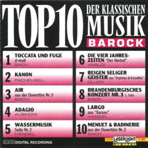 Various - Top 10 Der Klassischen Musik Barock = Top 10 Of Classical Music Barock-0