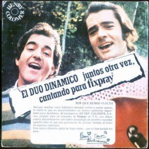 Dúo Dinámico - Canta Para Fixpray-0