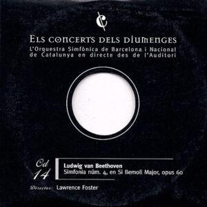 Ludwig van Beethoven, Orquestra Simfònica De Barcelona I Nacional De Catalunya - Simfonia Núm. 4, En Si Bemoll Major, Opus 60-0