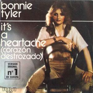 Bonnie Tyler Y The Bonnie Tyler Band - It's A Heartache = Corazón Destrozado-0