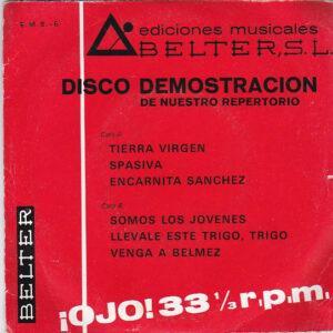 Various - Disco Demostración De Nuestro Repertorio-0
