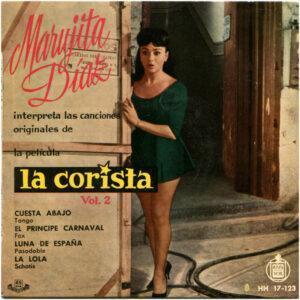 Marujita Diaz - Interpreta Las Canciones Originales De La Película "La Corista" Vol. 2-0