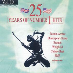 Various - 25 Years Of Number 1 Hits Vol. 10 1991/1992/1993/1994-0