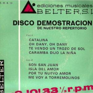 Various - Disco Demostración De Nuestro Repertorio-0