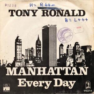 Tony Ronald - Manhattan / Every Day-0