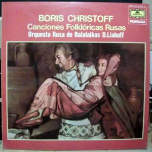 Boris Christoff, Orchestre Russe De Balalaïkas, Dimitri Liakhoff - Canciones Folklóricas Rusas-0