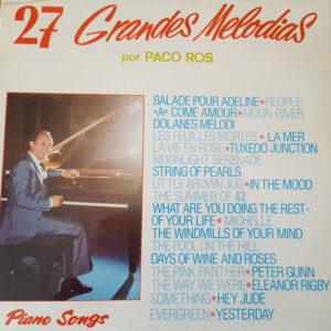 Paco Ros - 27 Grandes Melodias-0