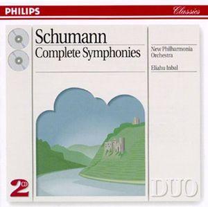 Robert Schumann, New Philharmonia Orchestra, Eliahu Inbal - Complete Symphonies-0