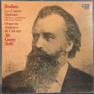 Johannes Brahms - Chicago Symphony Orchestra, Georg Solti - Las Cuatro Sinfonias / Obertura Académica / Obertura Trágica-0