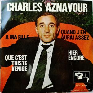 Charles Aznavour Acompañado Por Paul Mauriat And His Orchestra - Que C'Est Triste Venise-0