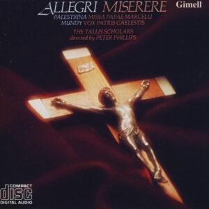 Gregorio Allegri, William Mundy, Giovanni Pierluigi da Palestrina, The Tallis Scholars, Peter Phillips (2) - Miserere-0