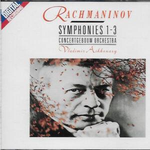 Sergei Rachmaninoff, Vladimir Ashkenazy, Concertgebouworkest - Symphonies 1 - 3-0