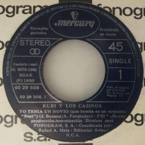 Rubi Y Los Casinos - Yo Tenia Un Novio (Que Tocaba En Un Conjunto "Beat")-0