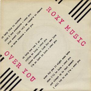 Roxy Music - Over You-0