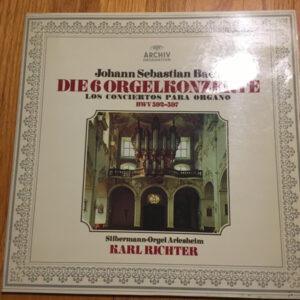 Johann Sebastian Bach, Karl Richter - Die 6 Orgelkonzerte = Los COnciertos Para Organo, BWV 592–597-0